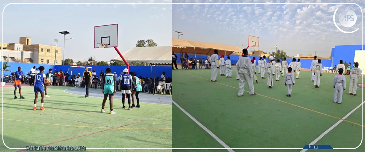 Thiès-nord : le maire inaugure un plateau sportif multifonctionnel à Keur Issa