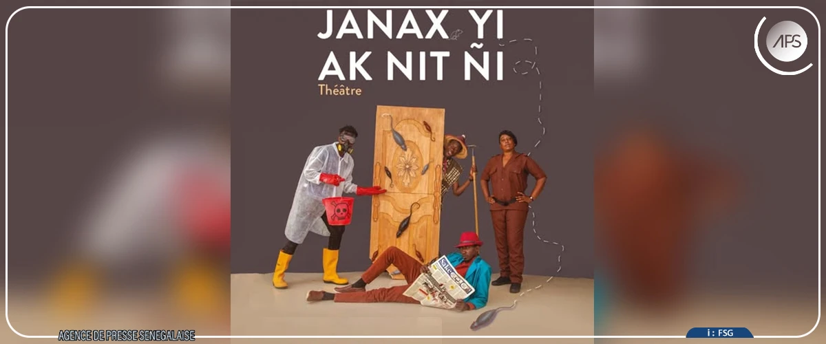 La pièce théâtrale  ”Janax yi ak nit ñi” sensibilise sur ”les risques sanitaires et agricoles liés aux rongeurs”