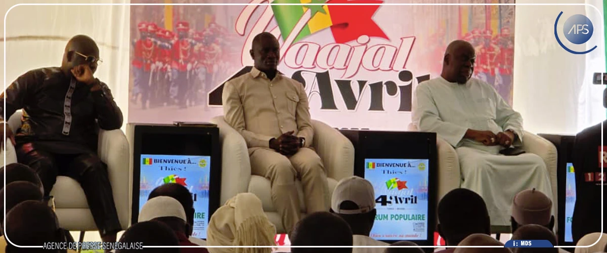 Thiès : Babacar Diop prône ''l'union sacrée'' autour de l'organisation de la fête nationale du 4 avril