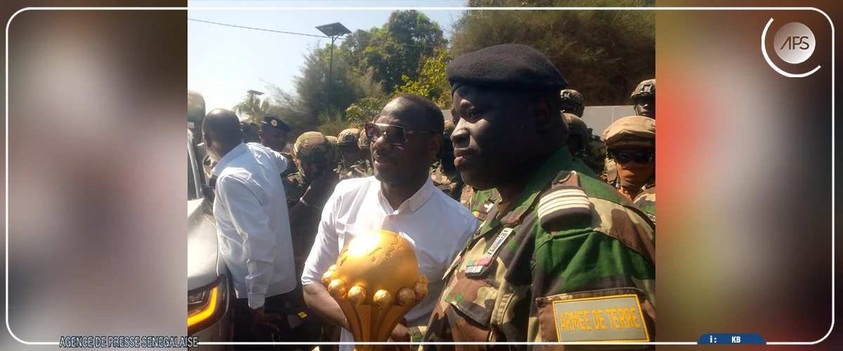 A Ziguinchor, le trophée de la CAN est célébré comme un symbole ''d’engagement et de courage''