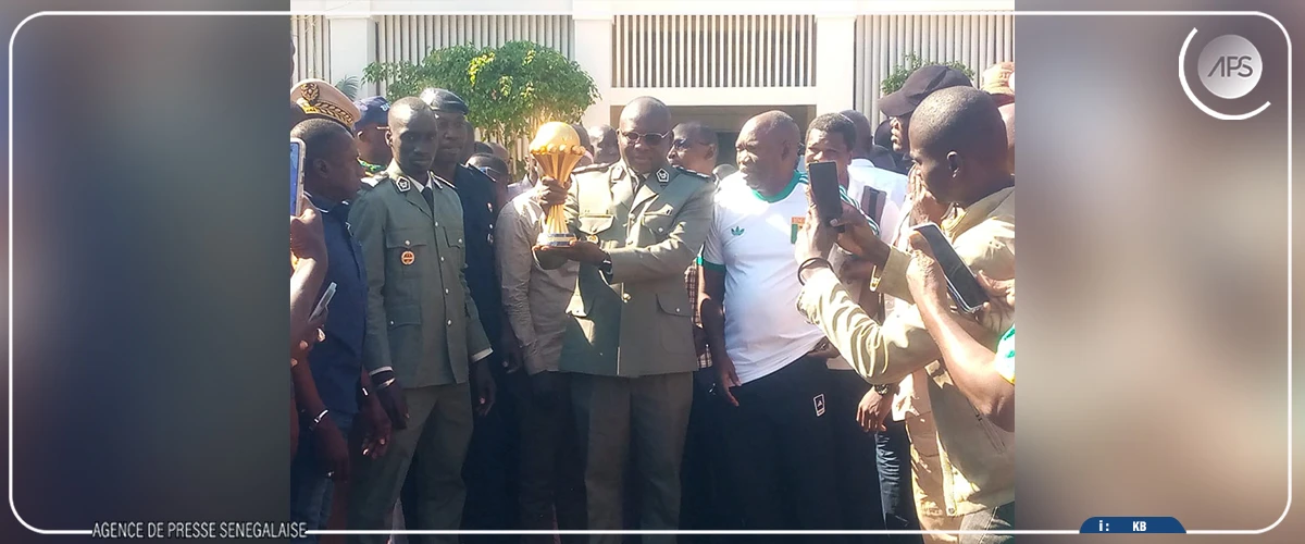 A Ziguinchor, le trophée de la CAN est célébré comme un symbole ''d’engagement et de courage''