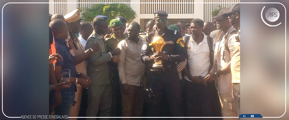 A Ziguinchor, le trophée de la CAN est célébré comme un symbole ''d’engagement et de courage''