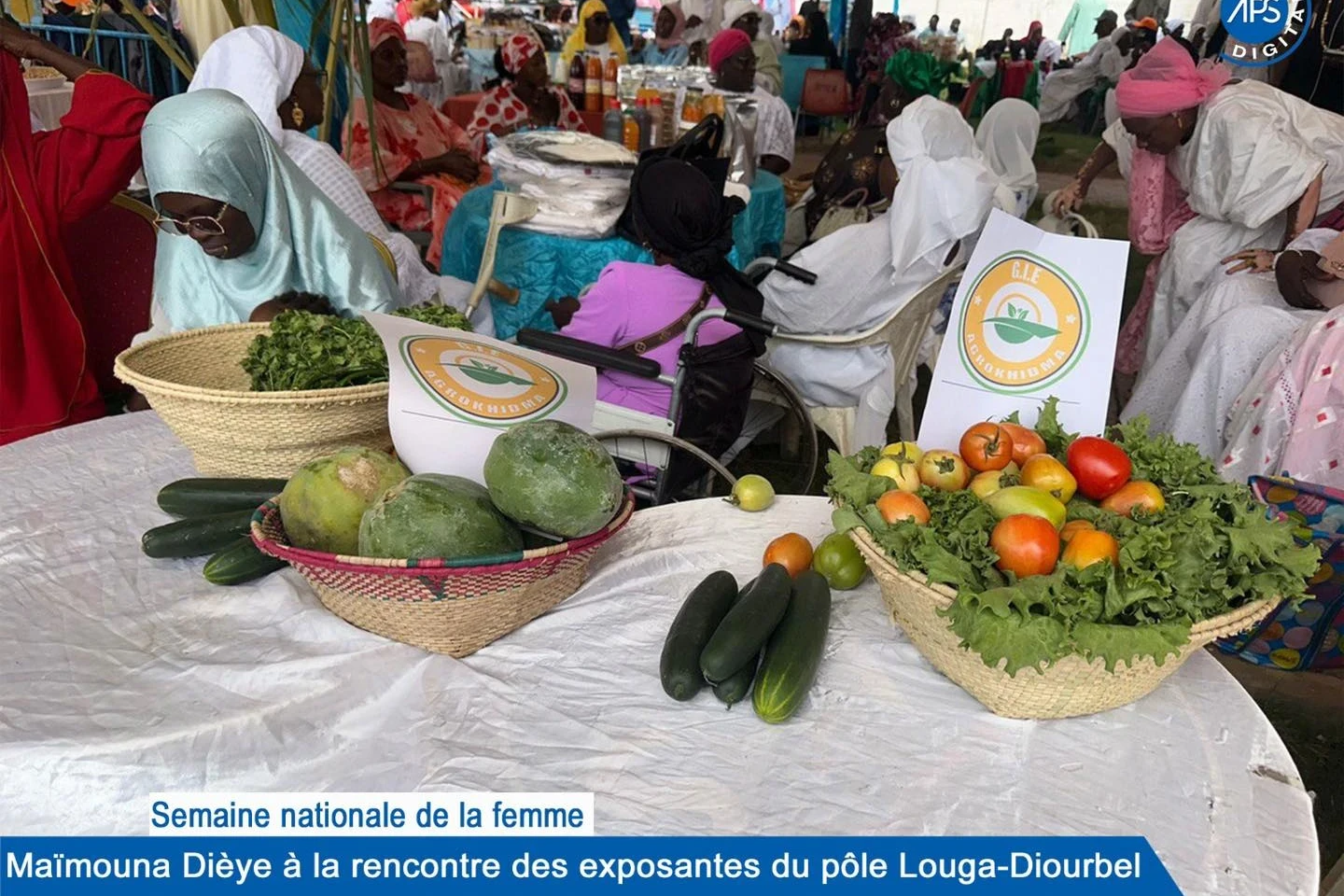 Semaine nationale de la femme : Maïmouna Dièye à la rencontre des exposantes du pôle Louga – Diourbel