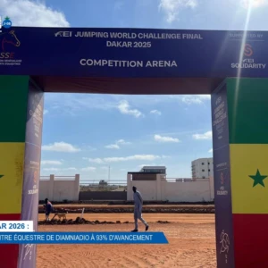 Dakar 2026 : le Centre Équestre de Diamniadio à 93% d'avancement