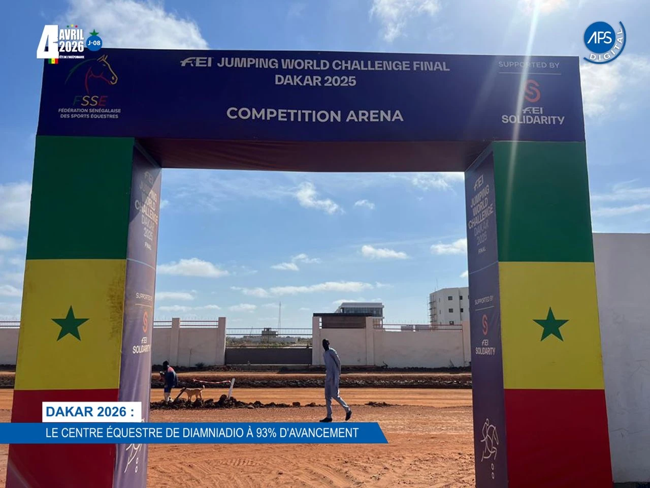 Dakar 2026 : le Centre Équestre de Diamniadio à 93% d’avancement