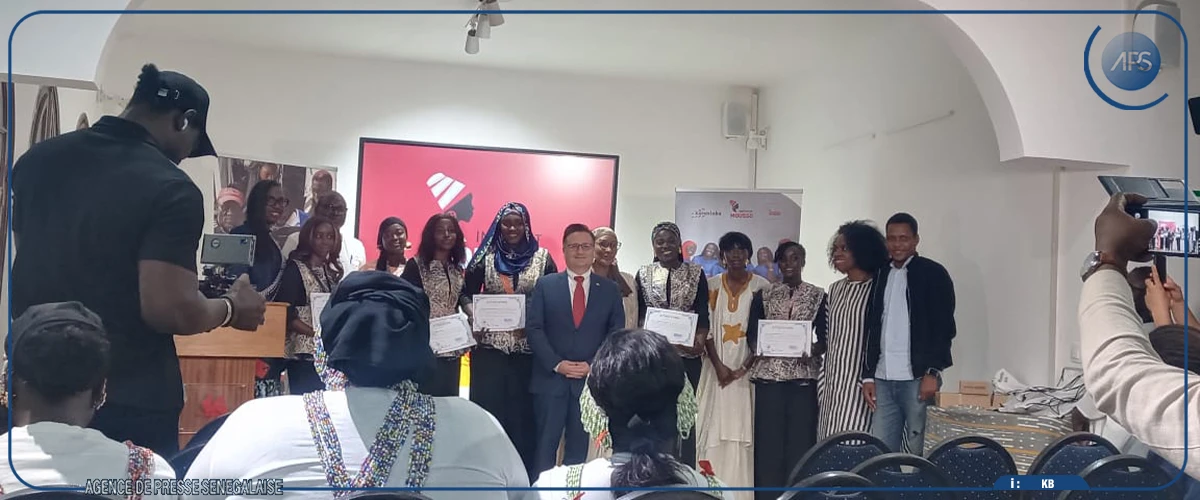 Casamance : six jeunes filles formées aux métiers techniques du cinéma reçoivent leur parchemin