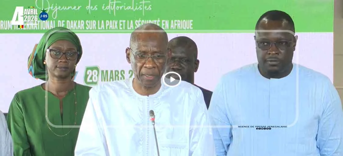 Forum de Dakar : un déjeuner stratégique pour affiner le dialogue sur paix et sécurité