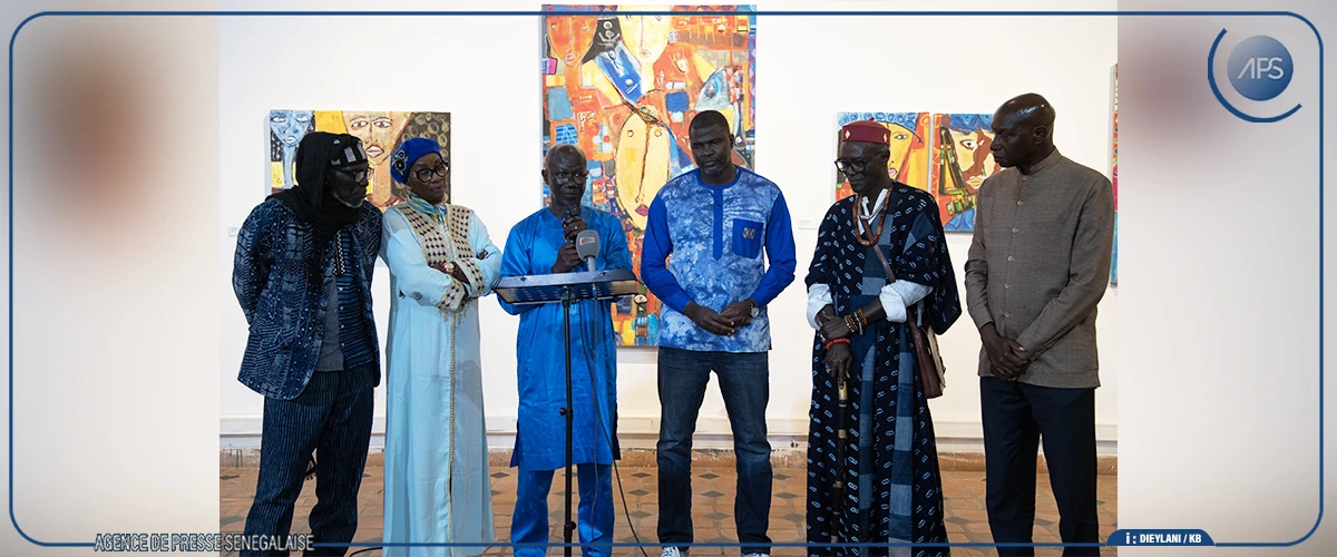 ''Empreinte de regard'' ou la quête de la lumière intérieure du peintre Moussa Sène Absa