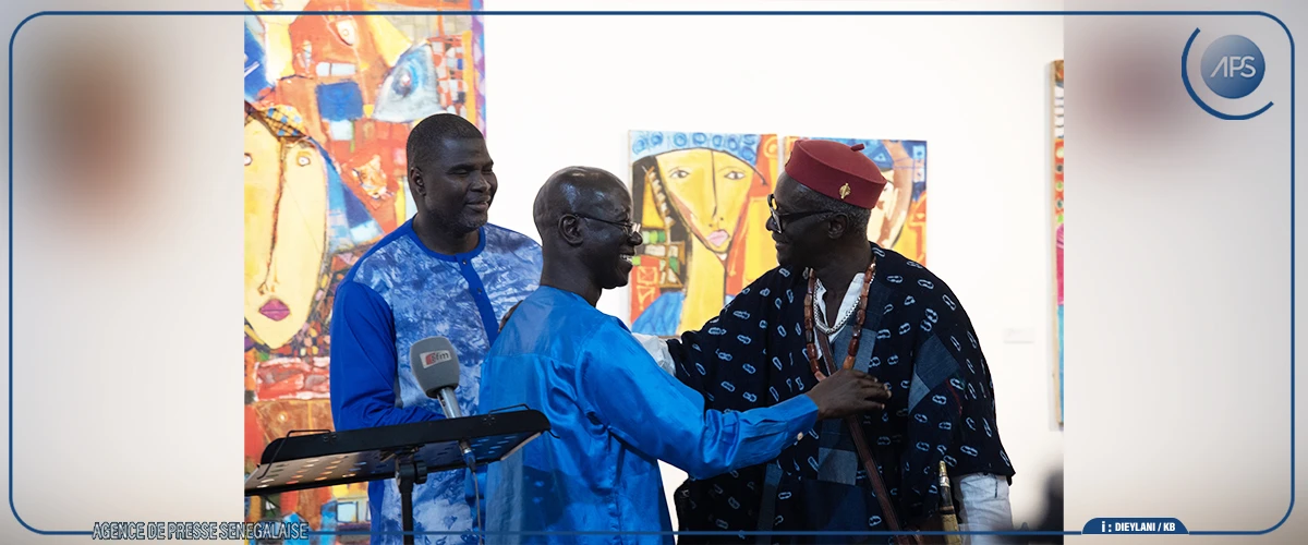 ''Empreinte de regard'' ou la quête de la lumière intérieure du peintre Moussa Sène Absa