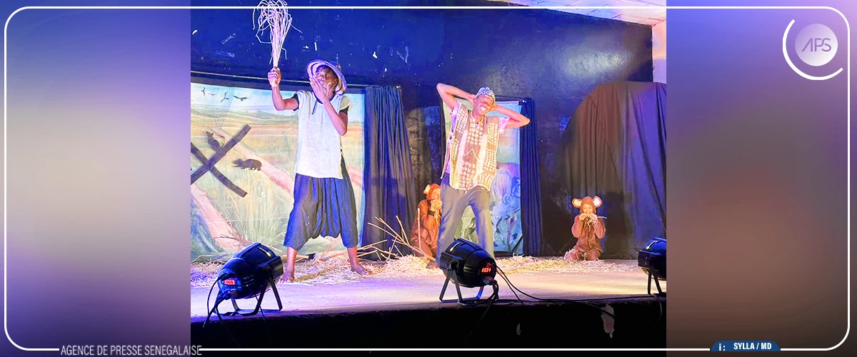 Tambacounda : une pièce théâtrale met en lumière le danger des rongeurs sur la sécurité alimentaire et sanitaire