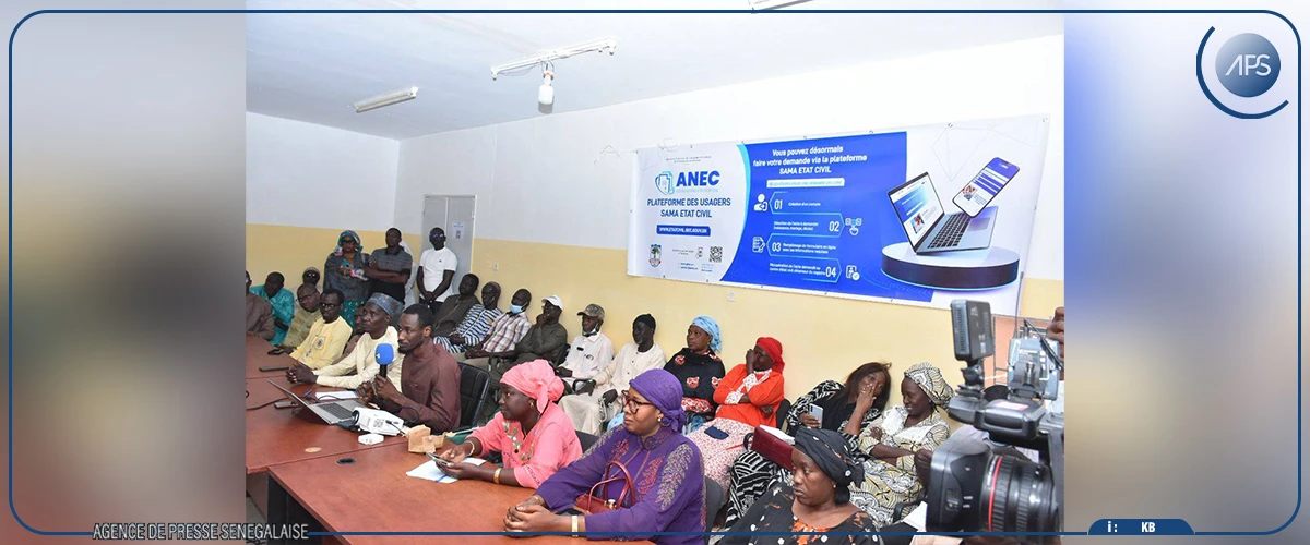 La plateforme "Sama état civil" présentée à Diakhao