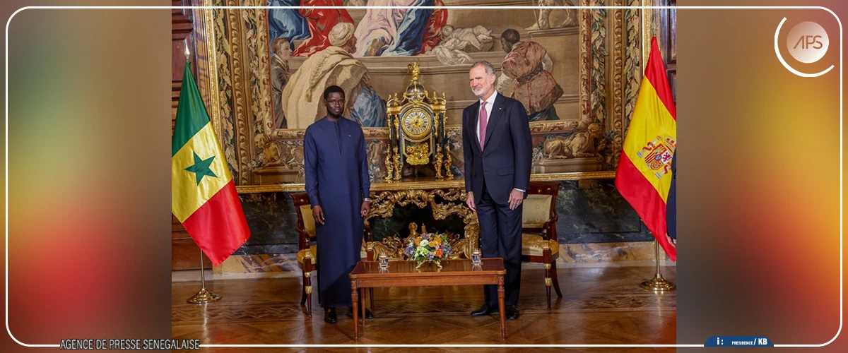 Bassirou Diomaye Faye reçu ''avec tous les honneurs'' par le Roi d'Espagne (présidence)