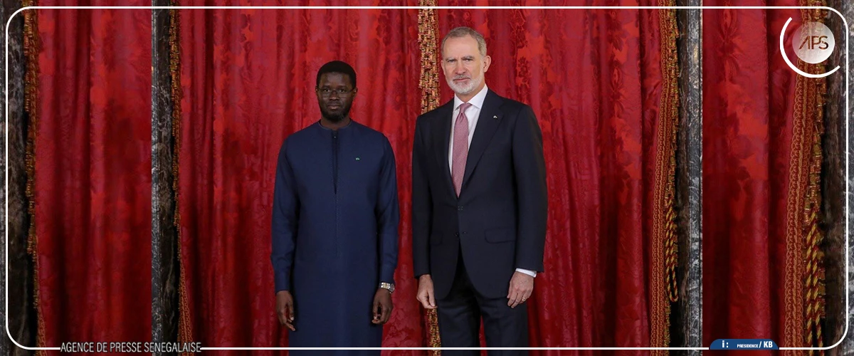 Bassirou Diomaye Faye reçu ''avec tous les honneurs'' par le Roi d'Espagne (présidence)