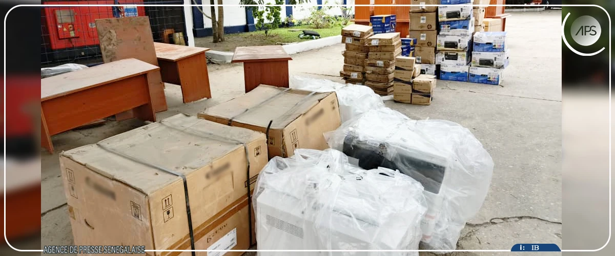 Don de matériel bureautique offert à l’Association des imams et oulémas du Sénégal