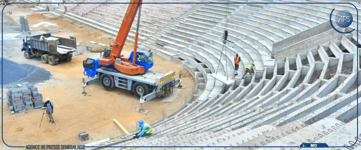 ‎La FSF veut relancer les chantiers du Stade Demba Diop  ‎