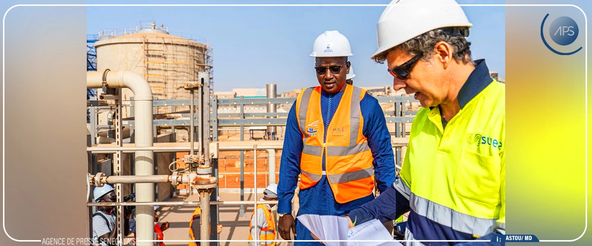 Station d’épuration de Mbao : Cheikh Tidiane Dièye dit être satisfait de l’évolution des travaux