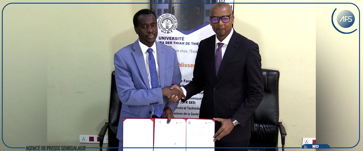 L'Université de Thiès et l’ADPME nouent un partenariat stratégique pour soutenir l’entreprenariat étudiant