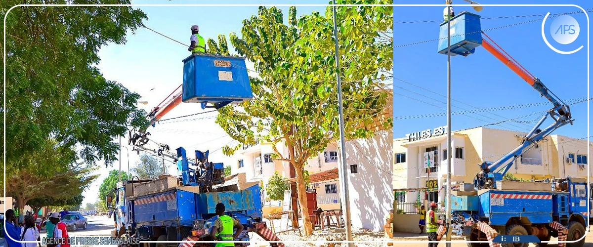 Voiries, éclairage public, bâtiments administratifs : retour sur le relifting de Thiès en 2004