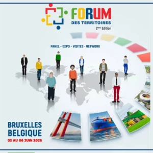 Asbl Les Jeux d'Eden va organiser la deuxième édition du Forum des territoires, du 3 au 6 juin 2026 à Bruxelles