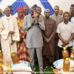Linguère : El Hadj Malick Ndiaye distribue 45 tonnes de riz aux populations des 19 communes du département