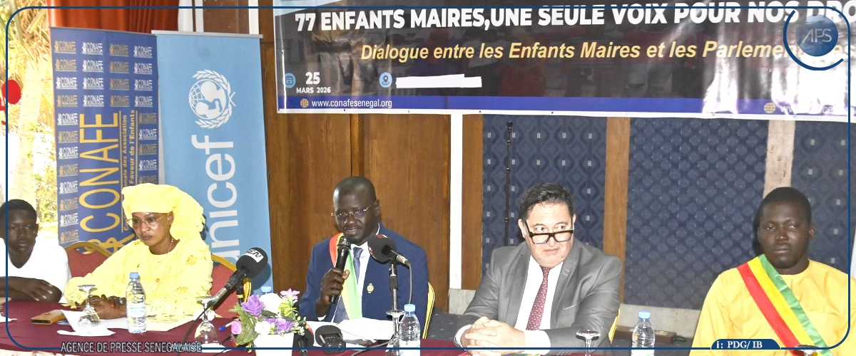 Vers l'érection d'un parlement des enfants par l'Assemblée nationale