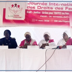 Les écolières du CEM Kennedy sensibilisées sur les droits des femmes