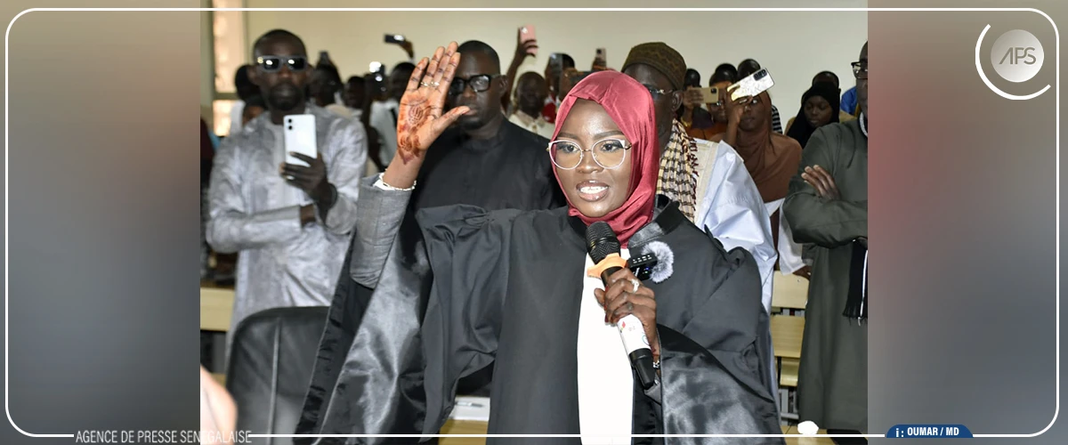 Bambey : Fatou Mbengue soutient la première thèse de médecine de l’UADB, obtient la mention honorable