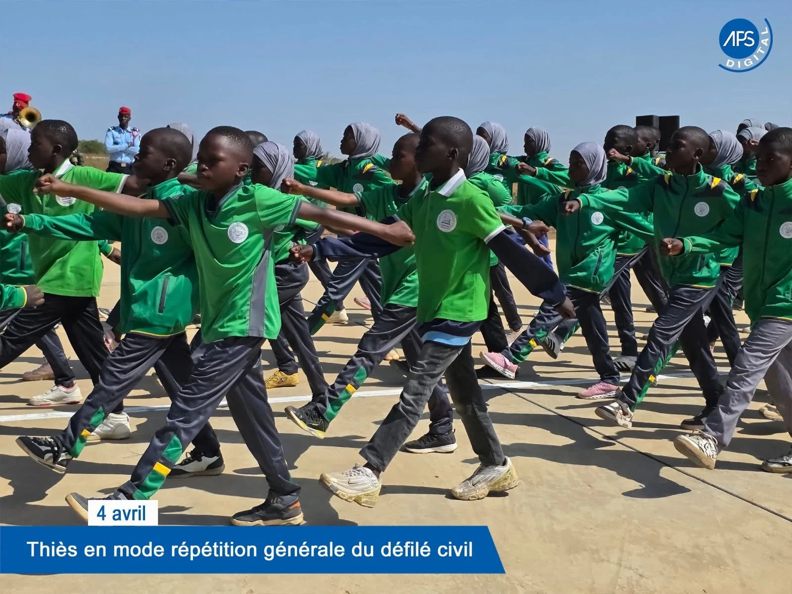 4 avril : Thiès en mode répétition générale du défilé civil
