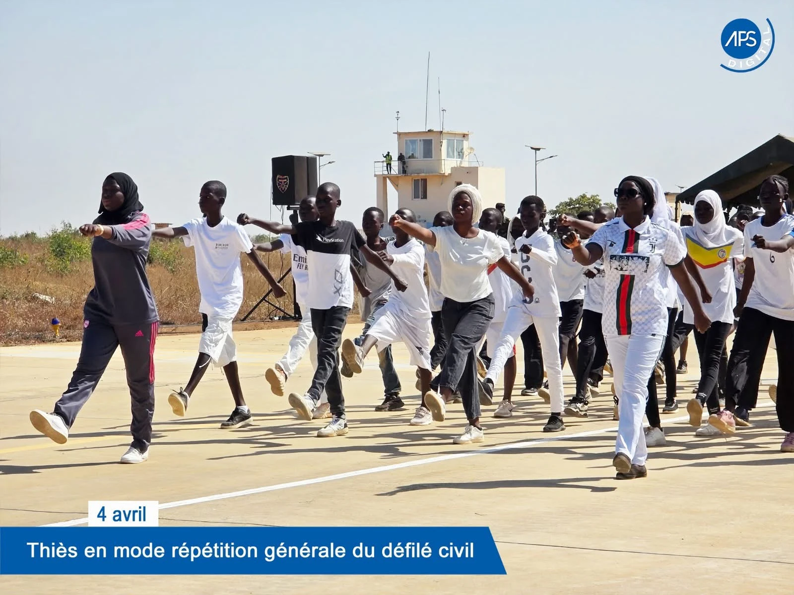 4 avril : Thiès en mode répétition générale du défilé civil