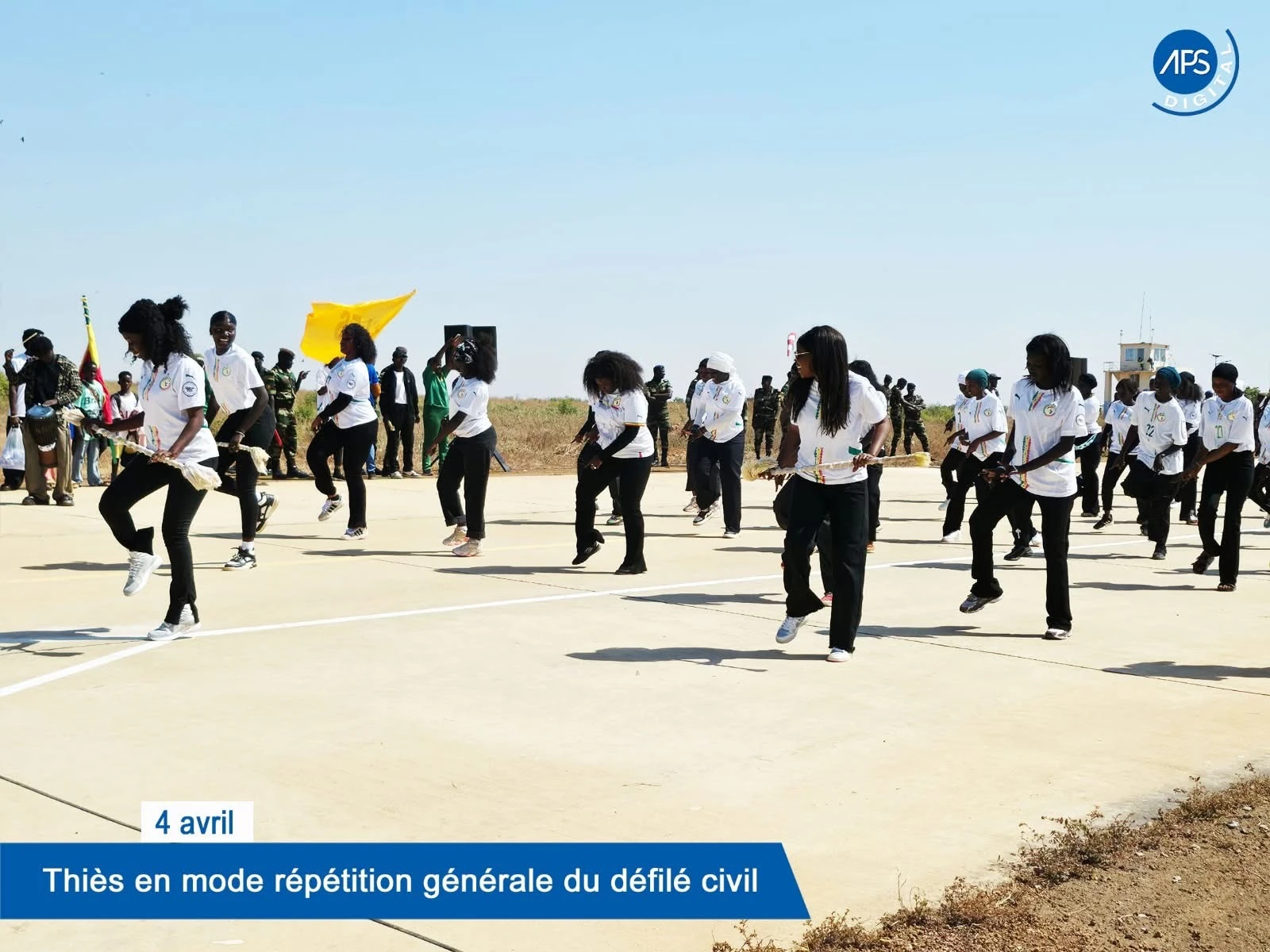4 avril : Thiès en mode répétition générale du défilé civil
