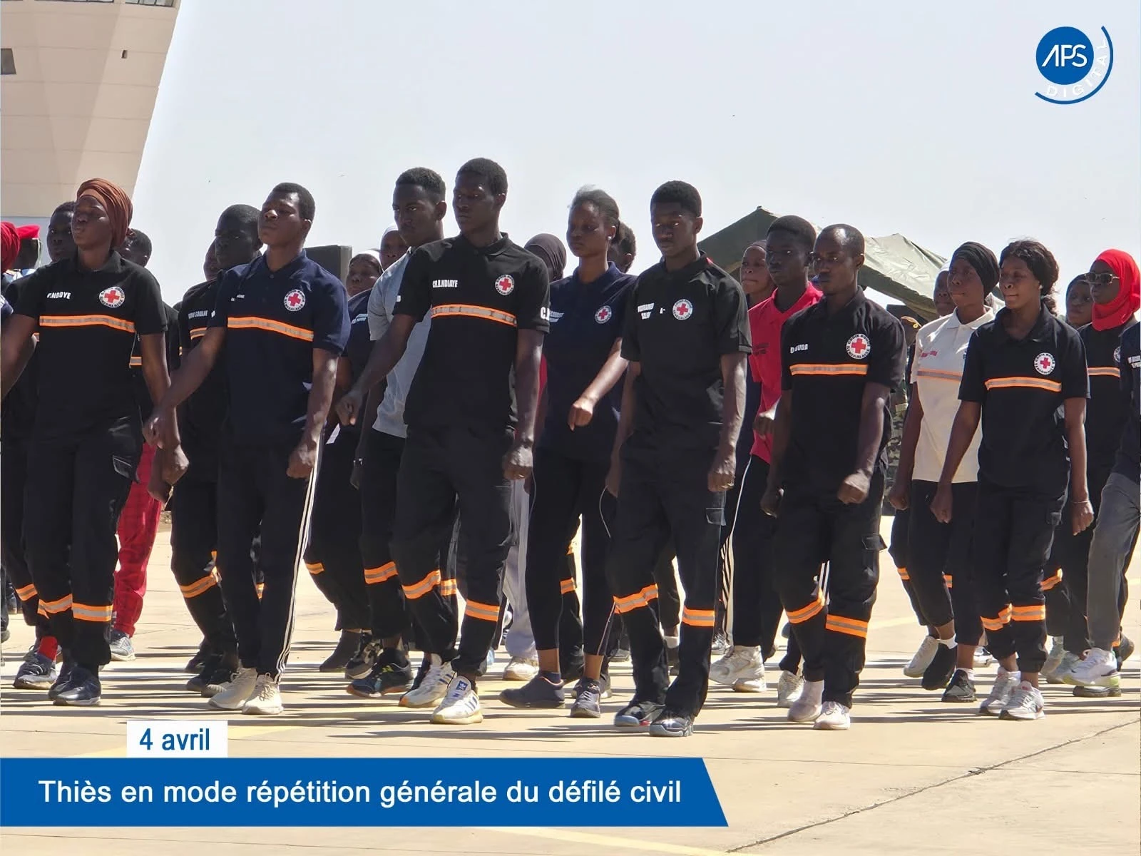 4 avril : Thiès en mode répétition générale du défilé civil