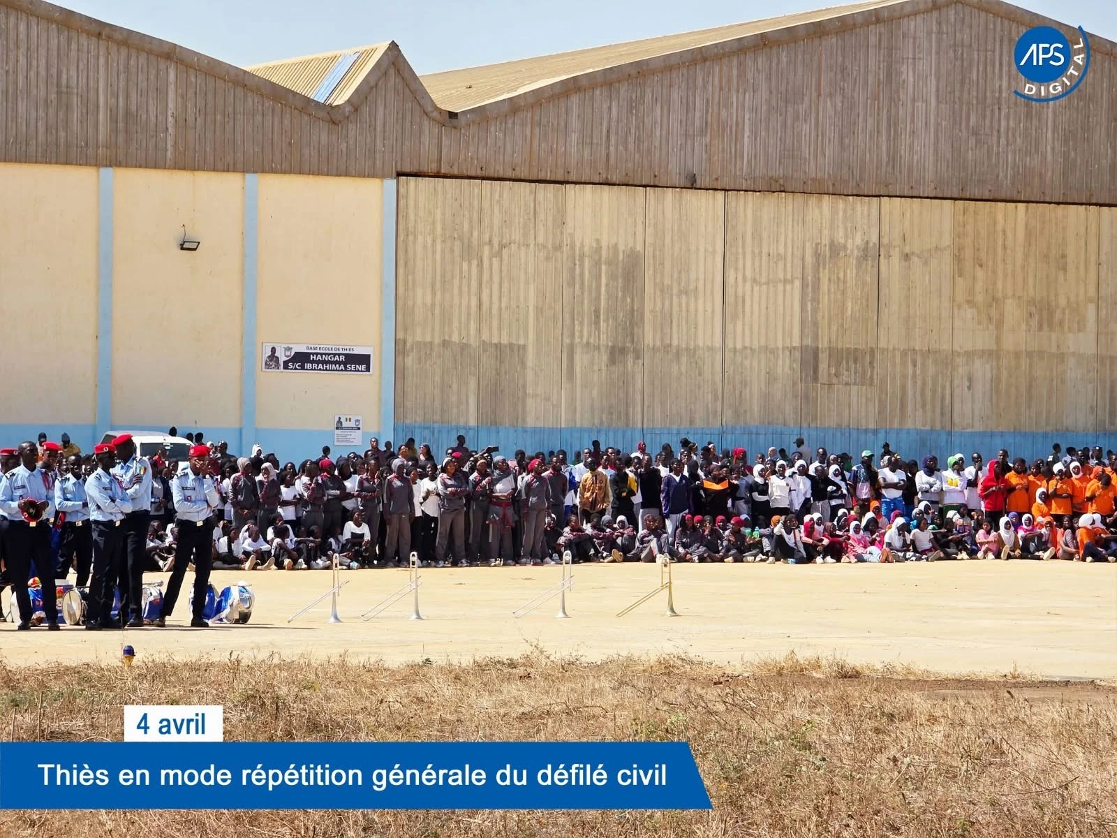 4 avril : Thiès en mode répétition générale du défilé civil