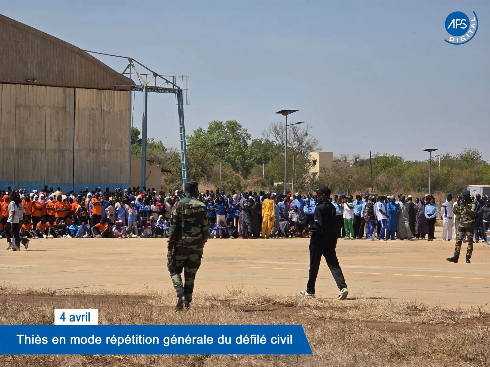 4 avril : Thiès en mode répétition générale du défilé civil