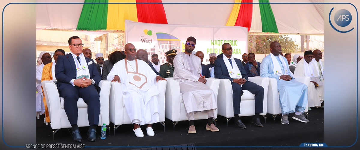 Ousmane Sonko lance officiellement les travaux de construction d’un projet Waqf immobilier à Dakar