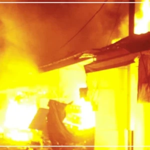 Un incendie ravage plusieurs magasins et boutiques au marché central de Mbour