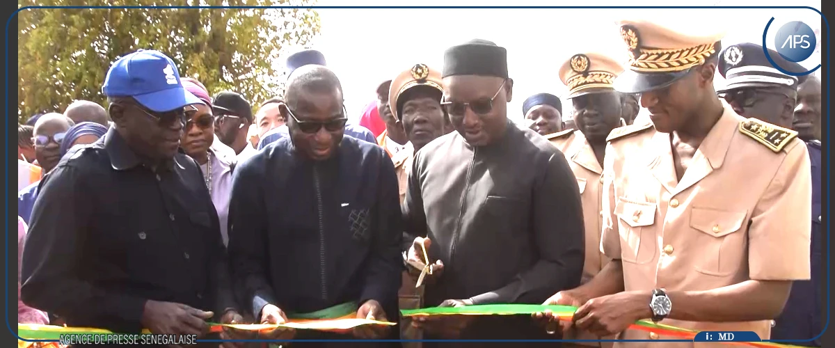 Cheikh Tidiane Dièye inaugure des ouvrages du Projet eau et assainissement en milieu rural à Gandiaye