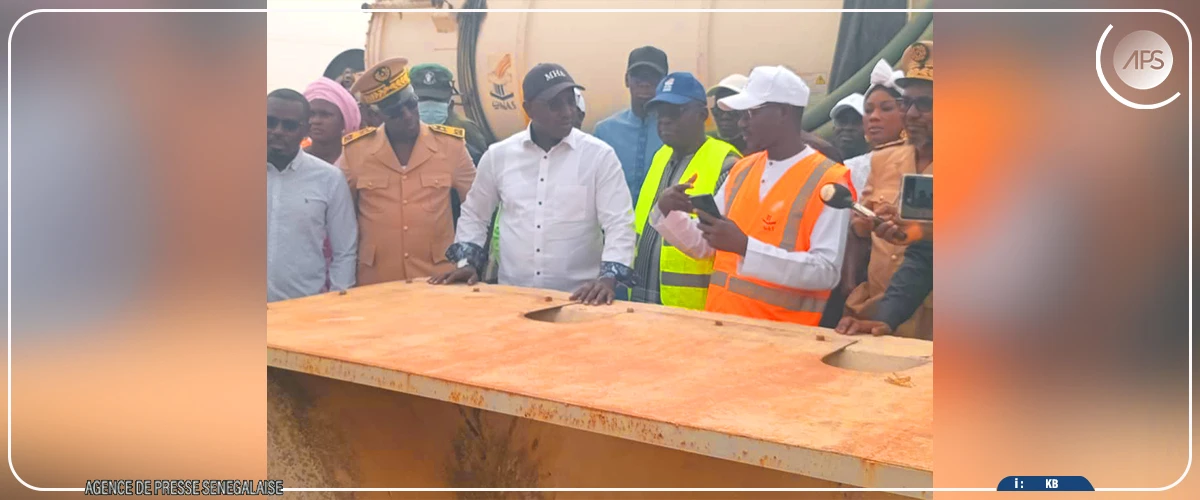 Malem Hodar : Cheikh Tidiane Dièye inaugure une station de traitement des boues de vidange