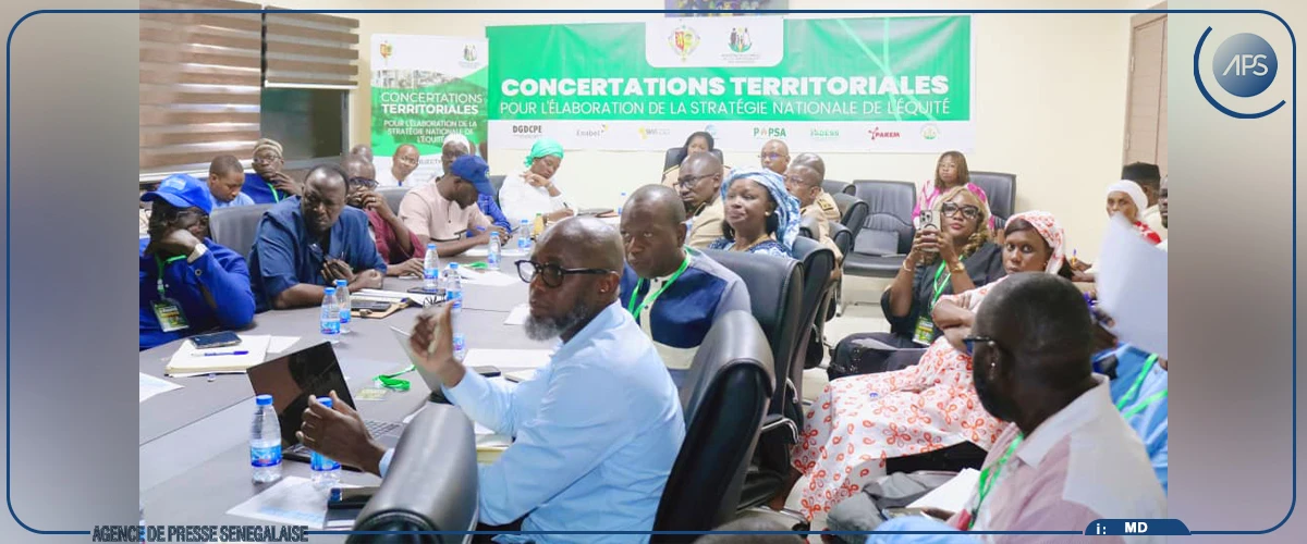 Kaffrine : des concertations régionales lancées pour l'élaboration de la stratégie nationale d'équité territoriale