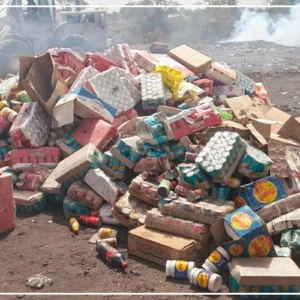 Kédougou : plus de trois tonnes de produits périmés détruites