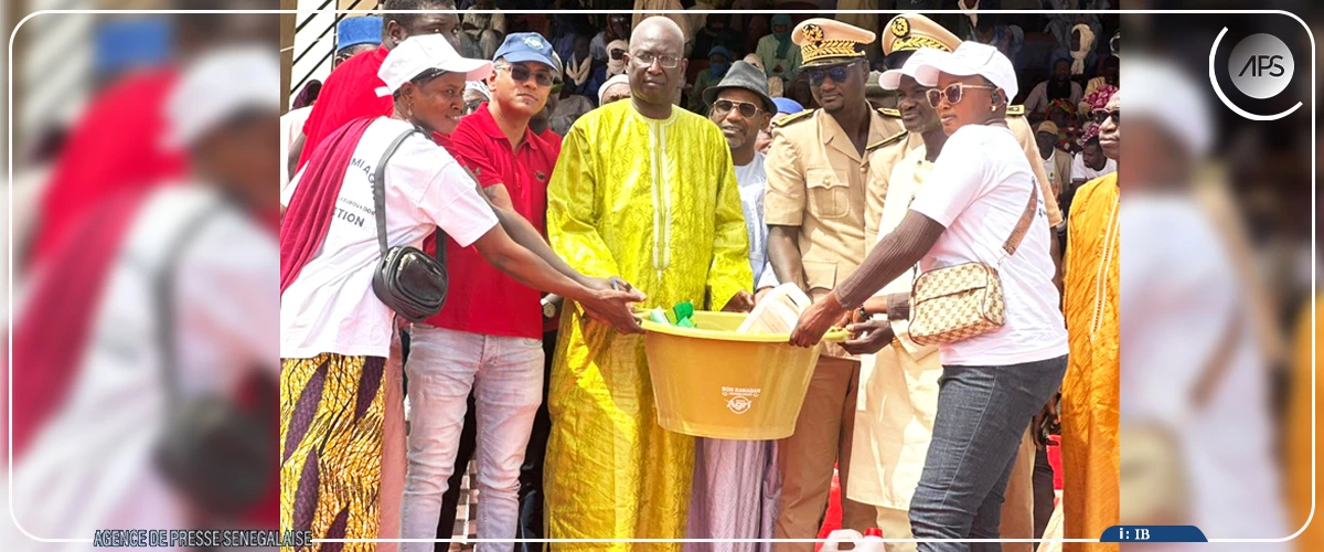 Dagana : don de 4 000 kits alimentaires aux habitants des village de Mbane