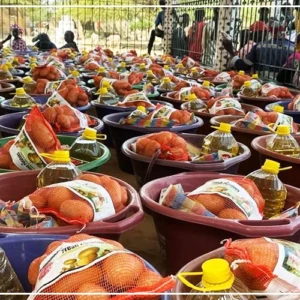 Dagana : don de 4 000 kits alimentaires aux habitants des village de Mbane