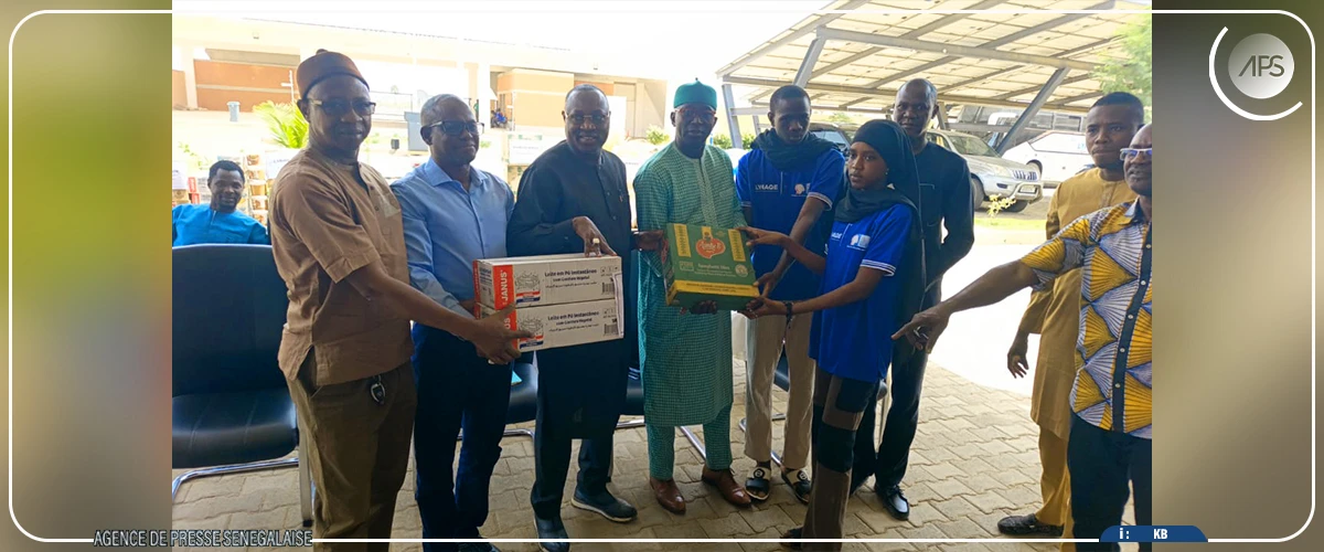 Kaffrine : des denrées alimentaires remises aux pensionnaires du LYNAQE