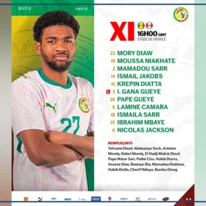 ‎Match amical : l'équipe du Sénégal remaniée face au Pérou,  titularisation pour Ibrahim Mbaye ‎