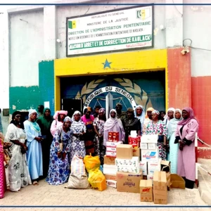 Kaolack : des associations villageoises d’épargne et de crédit au chevet des détenues et des enfants de la pouponnière Lamine Coulibaly