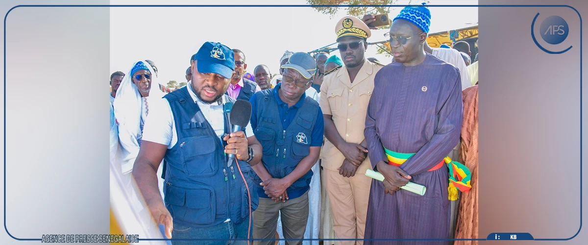 Louga : pose de la première pierre du poste de santé de Keur Mor Abdou Seye