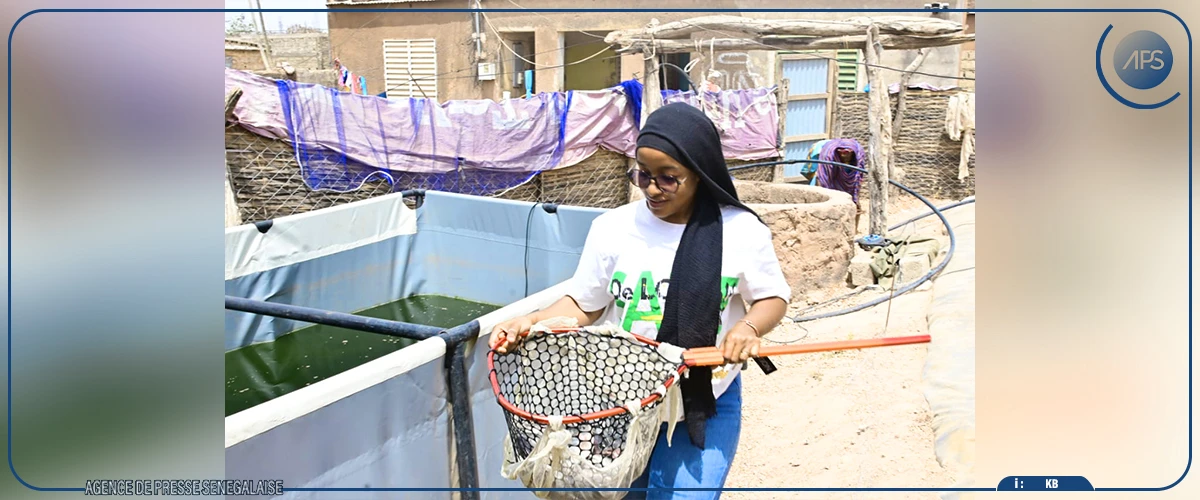 Mamadou Hawa Ba, une étudiante passionnée de pisciculture à la conquête du marché local de Tambacounda