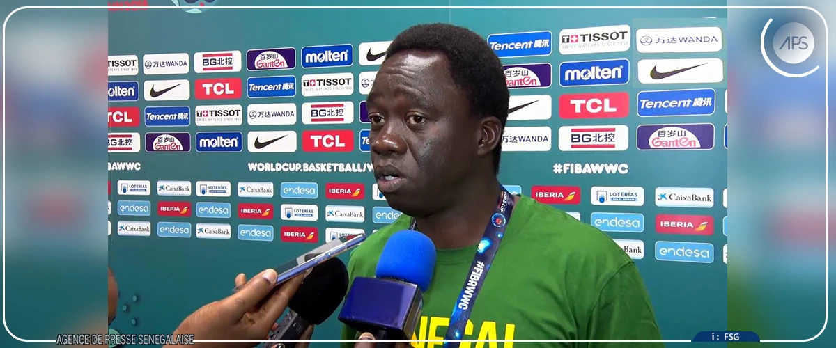 ‎Cheikh Sarr, coach des Lionnes : “On n’a pas pu suivre l’intensité physique des Américaines”