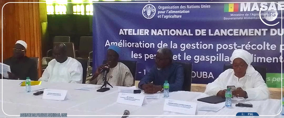 Un projet dédié à la réduction des pertes de récoltes lancé à Touba
