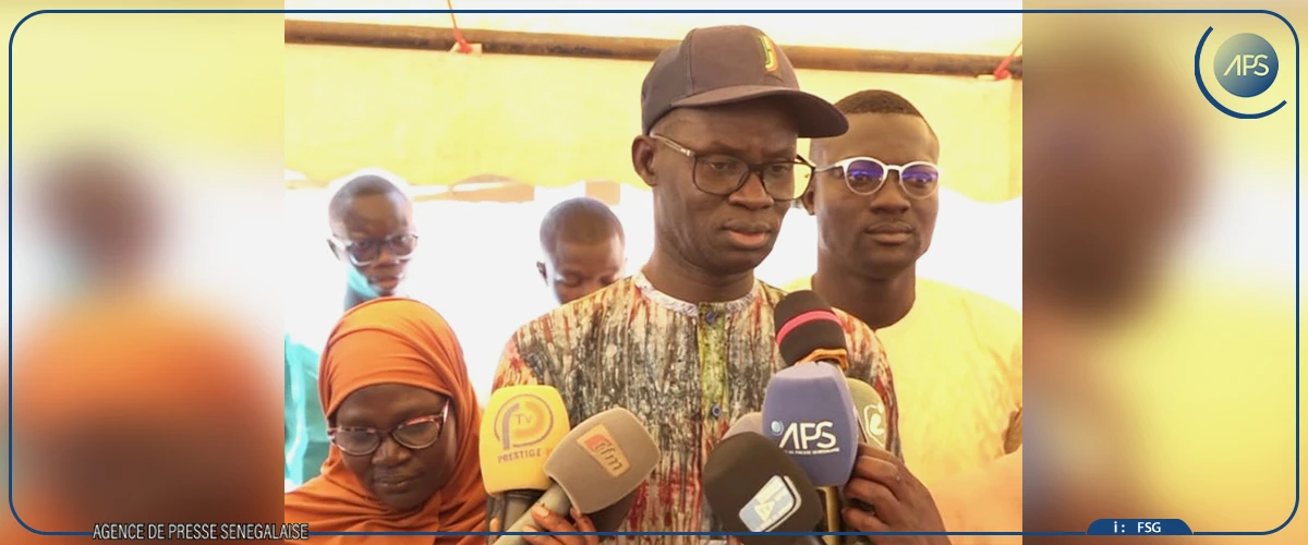 Notto Diobasse : pose de la première pierre des nouveaux locaux du poste de santé de Hannène