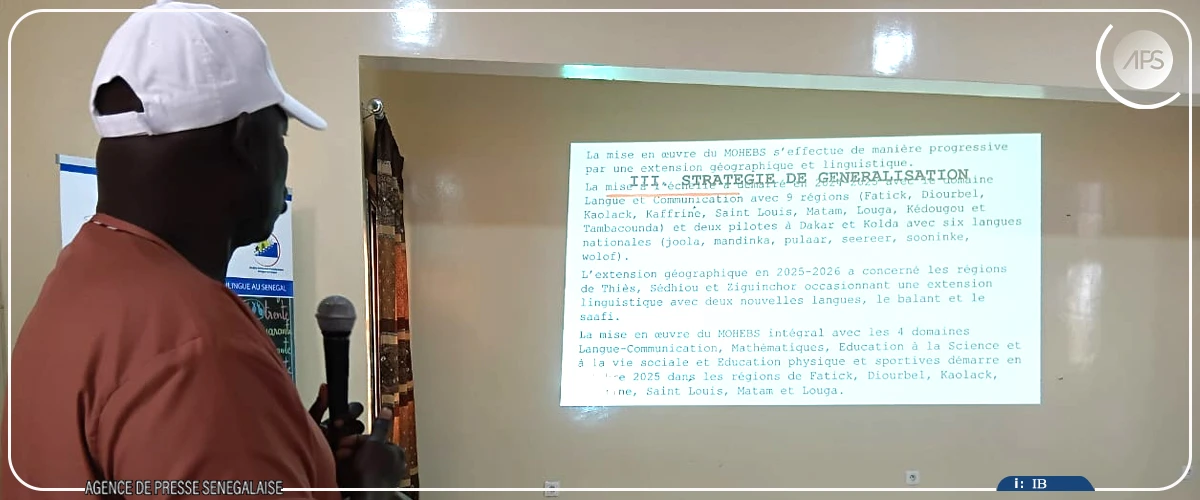 Tivaouane : le Modèle harmonisé d’enseignement bilingue présenté aux acteurs locaux